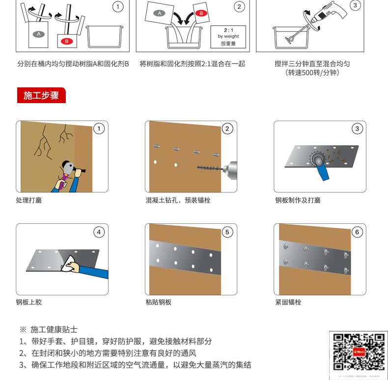 包钢兰西粘钢加固施工过程